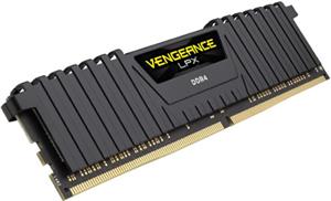 Memorija Corsair 8 GB DDR4 2400MHz Vengeance Black, CMK8GX4M