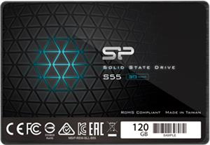 SSD Silicon Power S55 120 GB, SATA III, 2.5", MLC, SP120GBSS