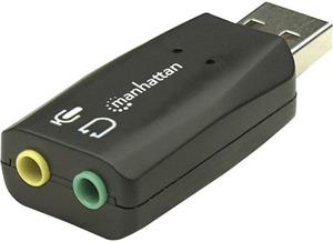 Zvučna kartica, USB, Manhattan Virtualni 5.1, 3-D putem AC-3, vanjska