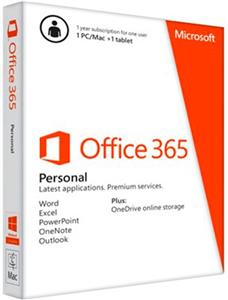 Software Microsoft Office 365 Personal 32-bit/x64, svi jezic