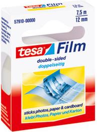 Traka ljepljiva obostrana 12mm/7,5m Tesafilm Tesa 57910 blis