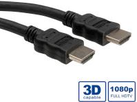 Roline HDMI kabel sa mrežom, HDMI M - HDMI M, 15m, 11.04.554
