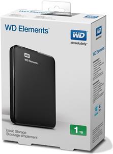 HDD eksterni Western Digital Elements™ Portable 1TB, 2.5˝ WD