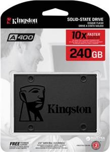SSD Kingston A400 240 GB, SATA III, 2.5", SA400S37/240G