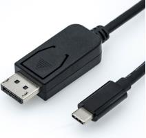 Roline USB3.1 USB-C - DisplayPort kabel, M/M, 2m length, (co