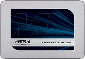 SSD Crucial MX500 500 GB, SATA III, 2.5”, 7mm (with 9.5mm ad