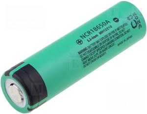 Baterija litijeva 3,6V 18650 Li-Ion 3100mAh, Panasonic NCR18