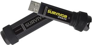 CORSAIR Flash Survivor Stealth USB 3.0 128GB, Military-Style