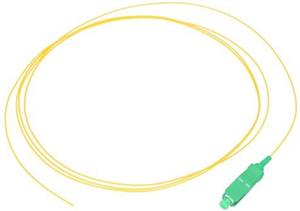 NFO Fiber optic pigtail SC APC, SM, G.657A1, 900um, 1m