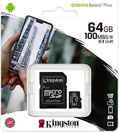Memorijska kartica KINGSTON Canvas Select Plus Micro SDCS2/6