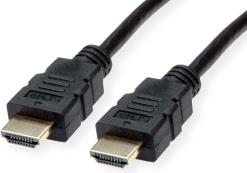 Roline HDMI kabel sa mrežom, HDMI M - HDMI M, TPE, fleksibil
