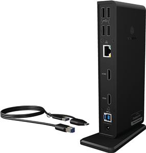 Docking station ICY BOX IB-DK2251AC, USB-C/B na 2x HDMI, USB