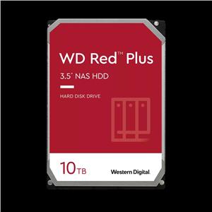 WD Red Plus 10TB NAS Hard Disk Drive - 7200 RPM Class SATA 6