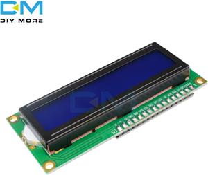 LCD Module 16x2, blue backlight, IIC I2C TWI SPI Serial Inte