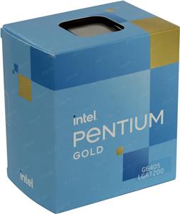 Intel CPU Desktop Pentium G6405 (4.1GHz, 4MB, LGA1200) box