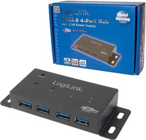 USB Hub Logilink UA0149 4x super speed USB 3.0