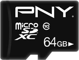 Memorijska kartica PNY MicroSDXC Performance Plus, 64GB, cla