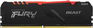 Memorija Kingston FURY Beast RGB - DDR4 - module - 8 GB - DI