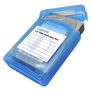LogiLink 3.5 HDD Protection Box for 1 HDD - hard drive prote