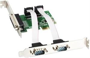 PCI card E-Green Express controller 2 x serial port + 1 x parallel port