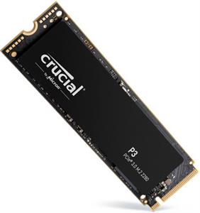 Crucial P3 NVMe SSD, 4TB, M.2 2280, PCIe 3.0, 3D-NAND
