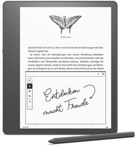 eReader Amazon Kindle Scribe 2022, 10.2" 16GB WiFi, 300dpi, Premium Pen, USB-C, Black