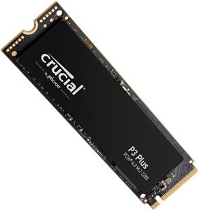 SSD 2TB M.2 80mm PCI-e 4.0 x4 NVMe, 3D NAND, CRUCIAL P3 Plus