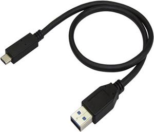 StarTech.com USB to USB C Cable - 1.6 ft / 0.5m - M/M - USB 3.1 (10Gbps) - USB-C to USB 3.1 - USB Type C to Type A Cable (USB31AC50CM) - USB-C cable - 50 cm
