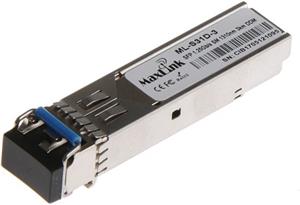 MaxLink 1.25G SFP optical HP module, SM, 1310nm, 3km, 2x LC connector, DDM, HP compatible