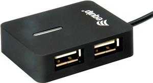 Equip USB-Hub USB 3.0 4-Port black