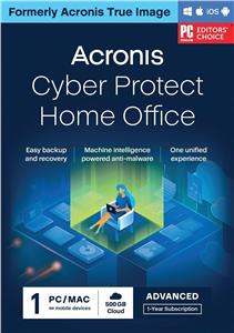 Acronis Cyber Protect Home Office Advanced incl. 500 GB Acronis Cloud Storage - ESD - Subscription License - 1 year - 1 computer