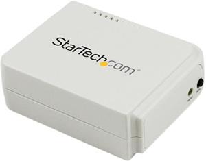 StarTech.com 1-Port Wireless N USB 2.0 Network Print Server - 10/100 Mbps Ethernet USB Printer Server Adapter - Windows 10 - 802.11 b/g/n (PM1115UW) - print server - USB 2.0 - 10/100 Ethernet x 1