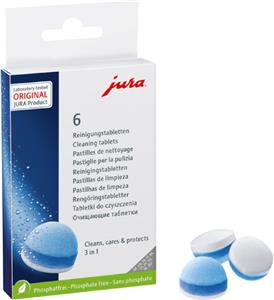 JURA 3-fazne tablete za čišćenje 6 kom.