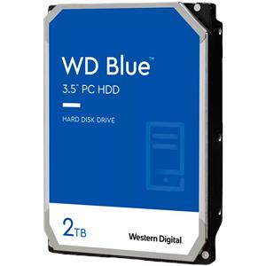 HDD Desktop WD Blue (3.5'', 2TB, 256MB, 5400 RPM, SATA 6 Gb/