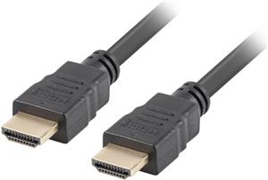 HDMI 1.4 High Speed with Ethernet kabel A->A M/M 1,8m, 4K@30Hz, CCS, crni