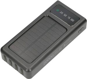 Extralink EPB-092 20000mAh crna | Powerbank | Solar Power bank, USB-C