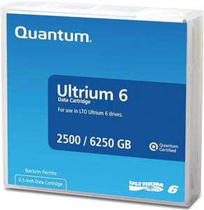 LTO Quantum LTO-6 Ultrium 6 - 2.5 TB / 6.25 TB