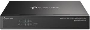 TP-Link VIGI NVR1008H-8P - VIGI 8 Channel PoE Network Video Recorder