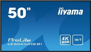 iiyama ProLite LE5041UHS-B1 125,7cm (50") 4K UHD Monitor LED VGA/HDMI LS