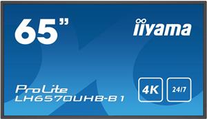 iiyama ProLite LH6570UHB-B1 165,3cm (65") 4K UHD Monitor LED HDMI