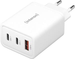 Intenso 65W GaN power supply with 2xUSB-C and 1xUSB-A connec
