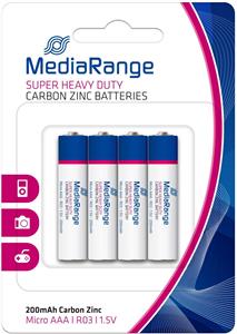 Super heavy duty batteries, Carbon-Zinc, Micro AAA /R03? 1.5