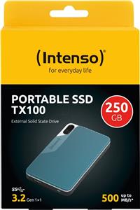 SSD Intenso TX100 1,8 250GB USB 3.2 ext