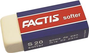 Gumica sintetička S20 softer Factis bijela-KOMAD