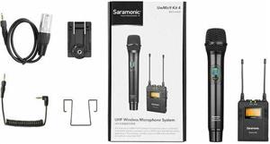 Saramonic UwMic9 Kit 4 (RX9 + HU9) Zestaw do bezprzewodowej transmisji dźwięku