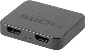 HDMI Splitter 2 Port, 4K@30Hz, USB napajanje, crni