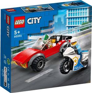 LEGO City Verfolgungsj. m. d. Polizeimot 60392