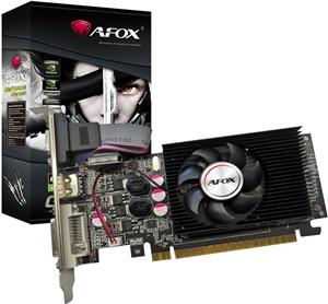 AFOX Geforce GT610 1GB DDR3 64Bit DVI HDMI VGA LP Fan 	AF610-1024D3L7-V6