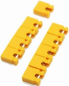 Pitch jumper shorted cap & Headers & Wire Housings 2.54MM SHUNT yellow, 10 kom