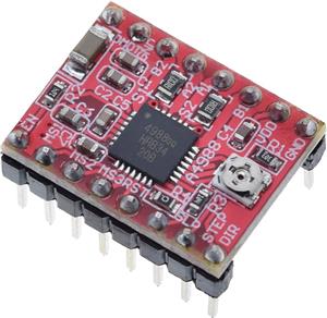 CNC 3D Printer Parts Accessory Reprap pololu A4988 Stepper Motor Driver Module with Heatsink for ramps 1.4 for arduino